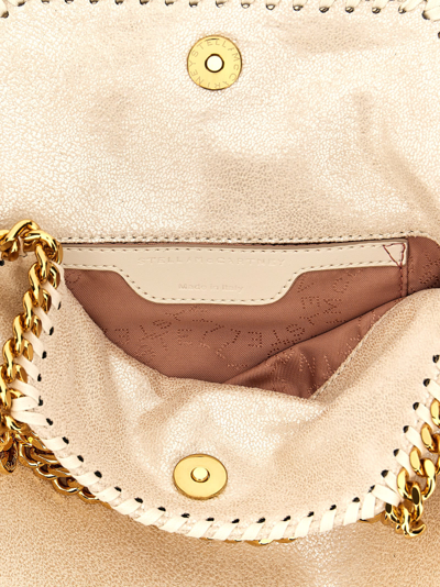 Shop Stella Mccartney Mini Falabella Handbag In Magnolia