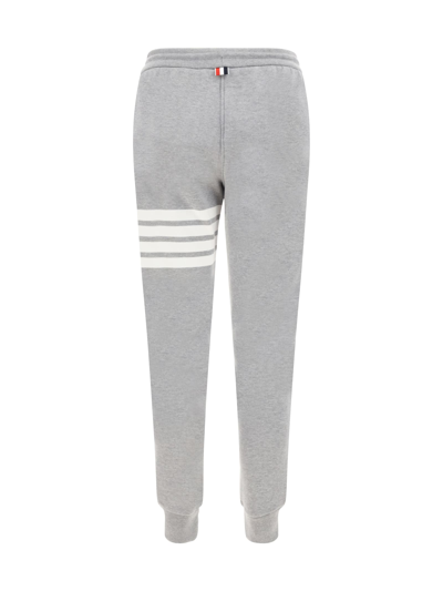 Shop Thom Browne Sweatpants In Grey