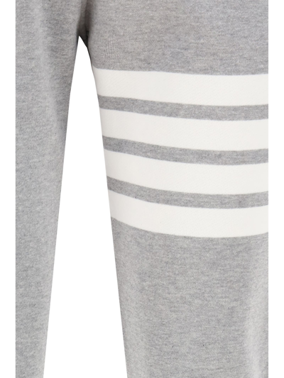 Shop Thom Browne Sweatpants In Grey