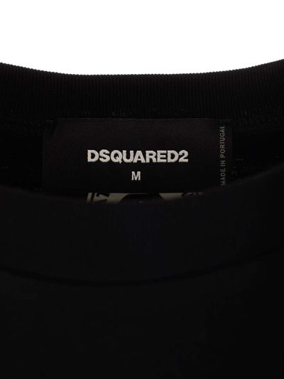 Shop Dsquared2 Signature T-shirt In Black