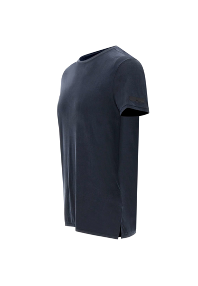 Shop Rrd - Roberto Ricci Design Cupro Shirty T-shirt In Blue Black