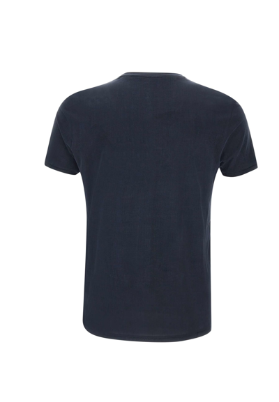 Shop Rrd - Roberto Ricci Design Cupro Shirty T-shirt In Blue Black