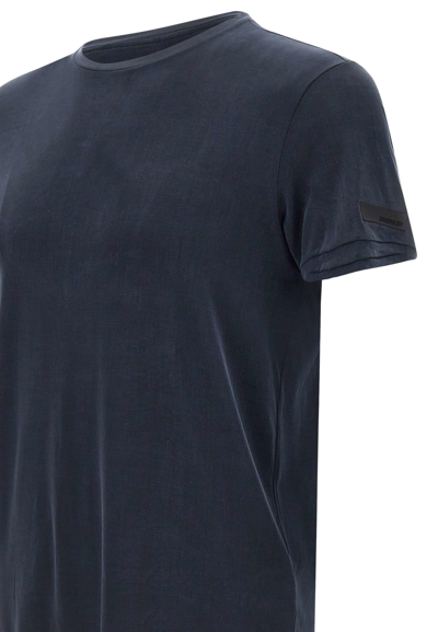 Shop Rrd - Roberto Ricci Design Cupro Shirty T-shirt In Blue Black