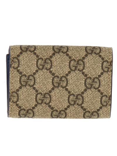Shop Gucci Gg Detailed Mini Wallet In Royale