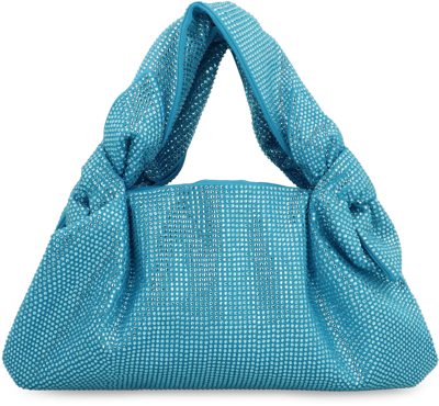 Shop Giuseppe Di Morabito Strass Shoulder Bag In Azzurro