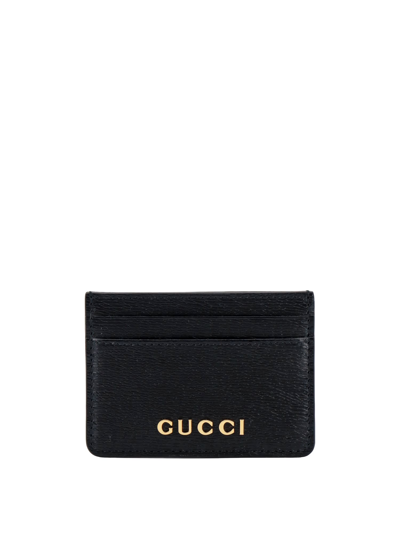 Shop Gucci Card Holder In Black