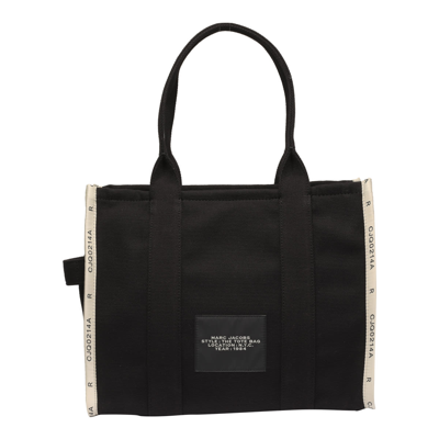 Shop Marc Jacobs The Large Tote Bag In Nero
