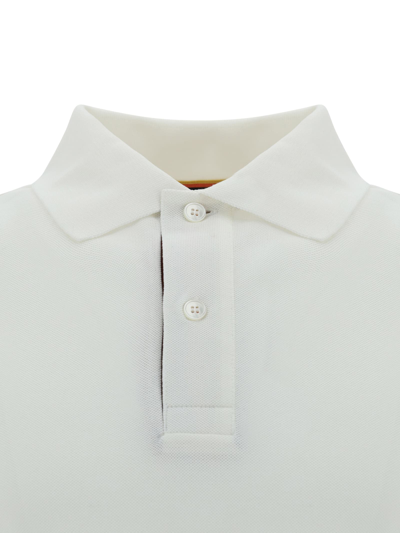 Shop Paul Smith Polo Shirt In Bianco