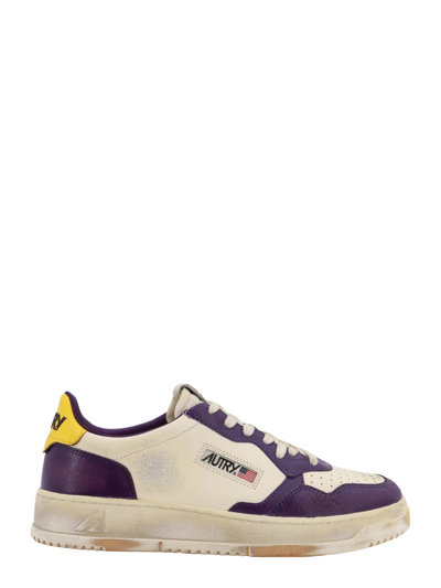 Shop Autry Sneakers In Bianco
