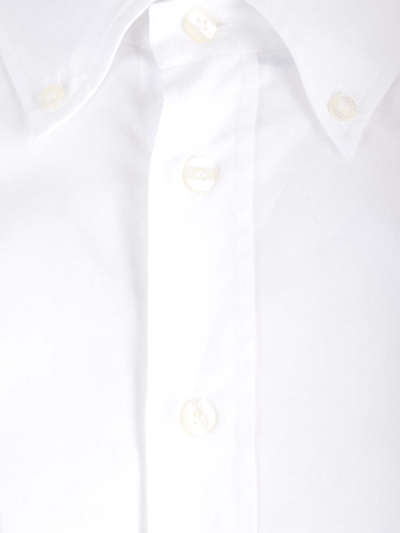 Shop Etro White Shirt With Embroidered Logo