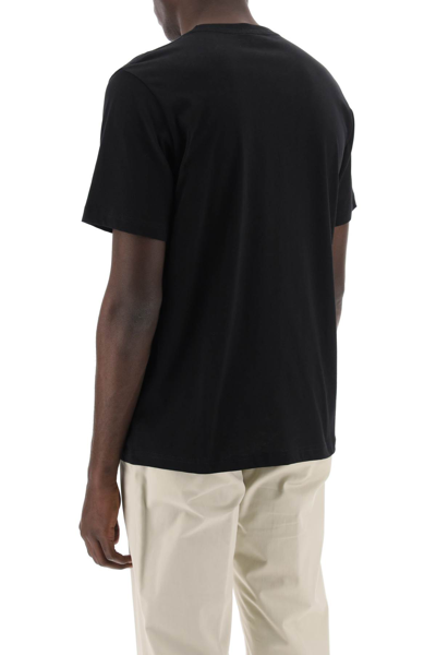 Shop Ps By Paul Smith Organic Cotton T-shirt In Nero