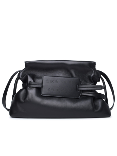 Shop Off-white Black Calf Leather Bag In Nero