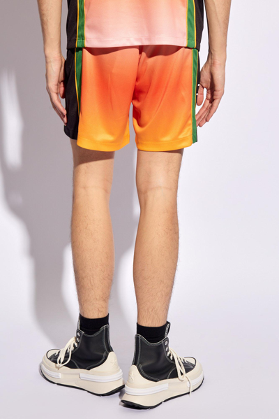 Shop Casablanca Shorts With Logo In Multicolore