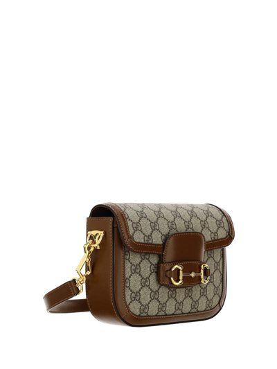 Shop Gucci Horsebit 1955 Mini Bag In Ebony