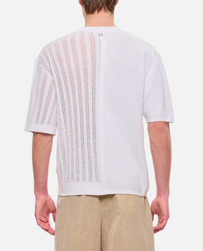 Shop Jacquemus Juego T-shirt In Bianco
