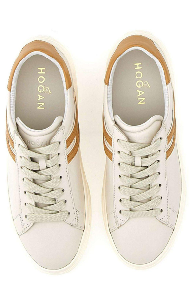 Shop Hogan H365 Lace-up Sneakers