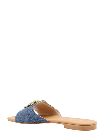 Shop Pinko Marli Sandals In Blu Denim