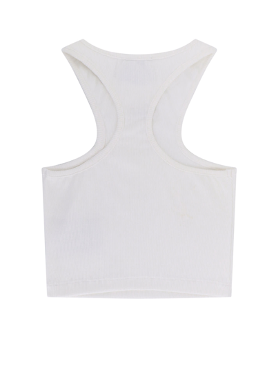 Shop Off-white Top In Bianco