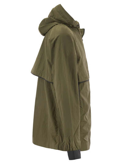 Shop Canada Goose Faber - Hooded Jacket In Verde