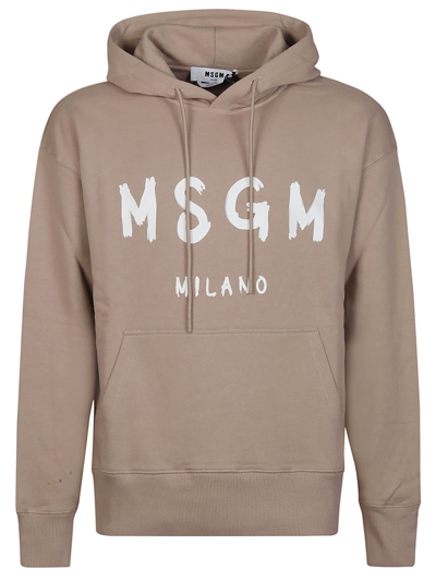 Msgm Sweatshirt  Herren Farbe Beige In Beige