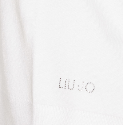 Shop Liu •jo Sweater In Bianco