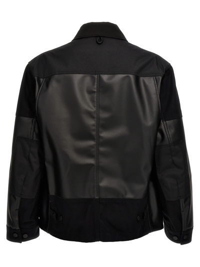 Shop Junya Watanabe X Carhartt Jacket In Blk X Blk