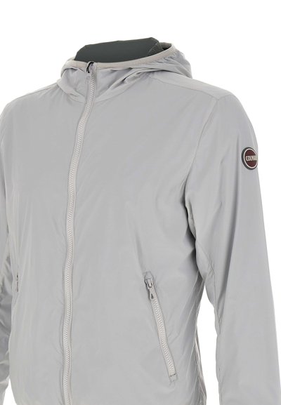 Colmar Man Jacket Light Grey Size 48 Polyamide In Ice