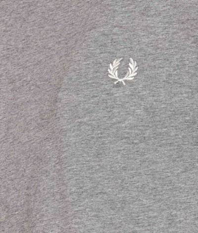 Fred Perry Twin Tipped T-shirt In Steel Marl