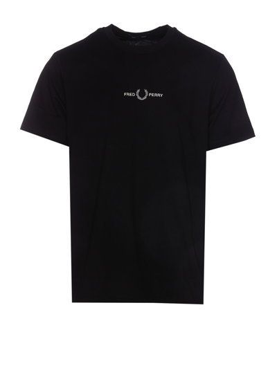 Shop Fred Perry T-shirt In Black