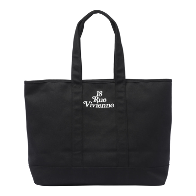 Shop Kenzo Utility Verdy Paris Tote Bag In Black