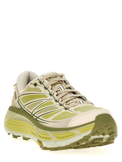 Shop Hoka Mafate Speed 2 Sneakers In Eng Eggnog / Celery Root