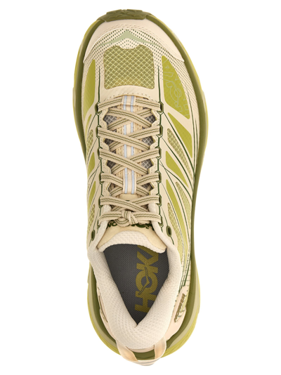 Shop Hoka Mafate Speed 2 Sneakers In Eng Eggnog / Celery Root