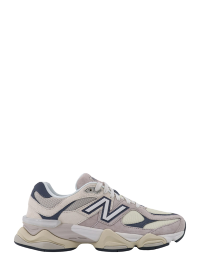 Shop New Balance 9060 Sneakers In Moonrock Light Grey/blue