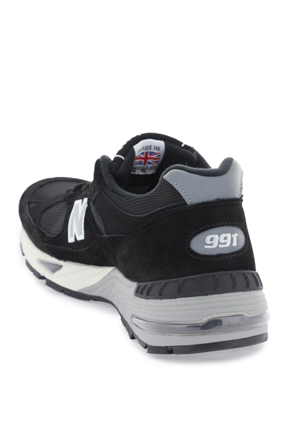 Shop New Balance Made In Uk 991 Sneakers In Black