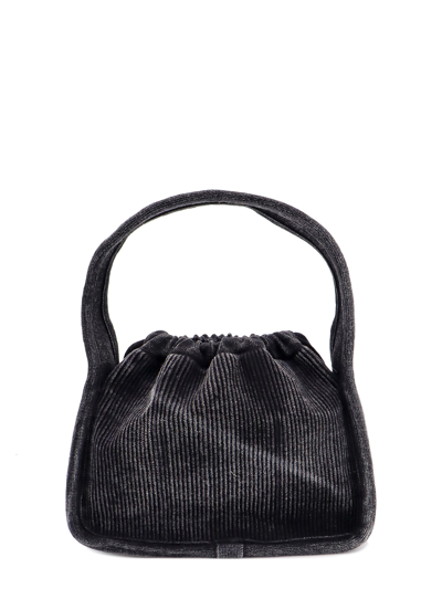 Shop Alexander Wang Handbag In Grey Aged