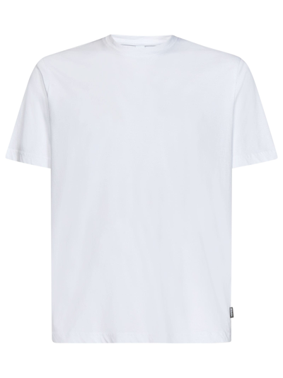 Shop Aspesi T-shirt In Bianco