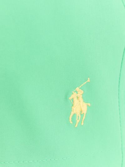 Shop Polo Ralph Lauren Swim Trunk In Green