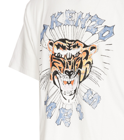 Shop Kenzo Drawn Varisty T-shirt