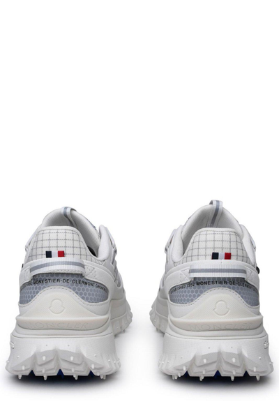 Shop Moncler Logo Detailed Lace-up Sneakers