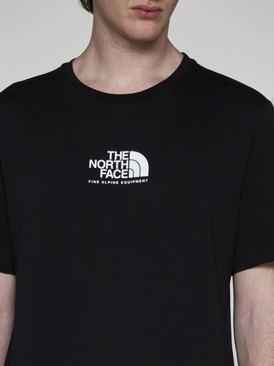 Shop The North Face Fine Alpine Equipment 3 Cotton T-shirt In Black