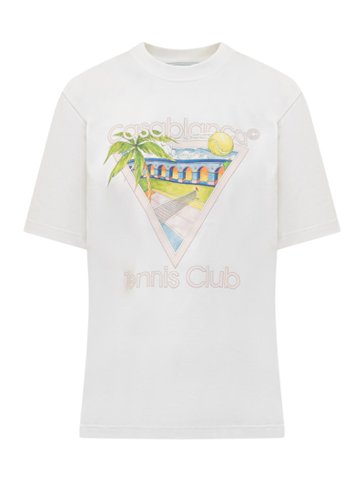 Shop Casablanca Tennis Club T-shirt