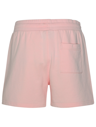 Shop Casablanca Equipement Sportif Pink Organic Cotton Shorts