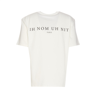 Shop Ih Nom Uh Nit Logo T-shirt With Mask Future Print In Off White