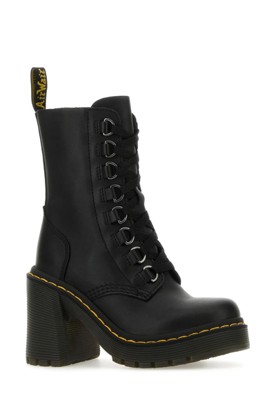 Shop Dr. Martens' Black Leather Chesney Ankle Boots