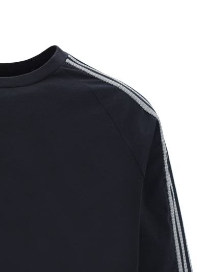 Shop Y-3 Long Sleeve Jersey In Black