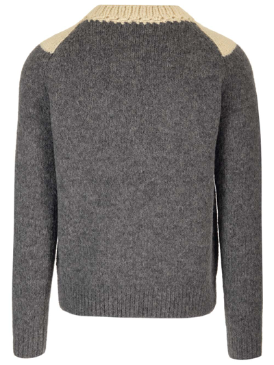 Shop Dries Van Noten Morgan Crewneck Sweater In Grey