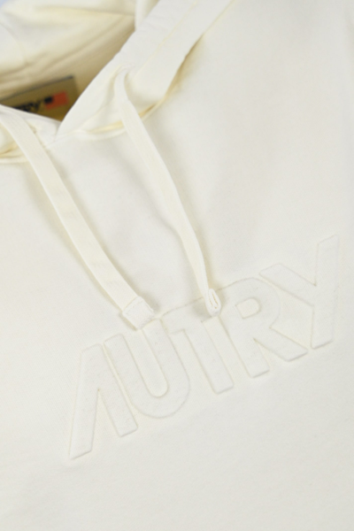 Shop Autry Sweatshirt With Logo In Cream