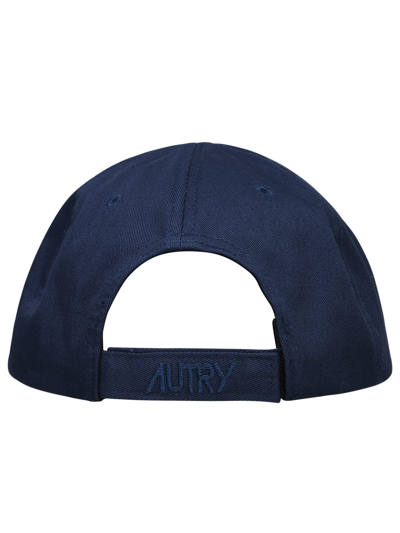 Shop Autry Blue Cotton Hat