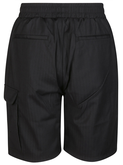 Shop Family First Milano New Cargo Short In Black