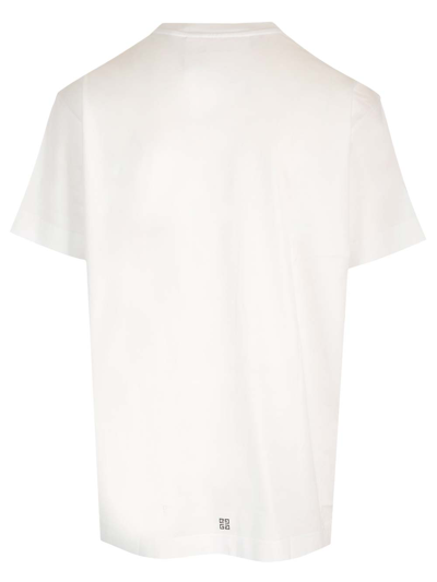 Shop Givenchy White T-shirt With Logo